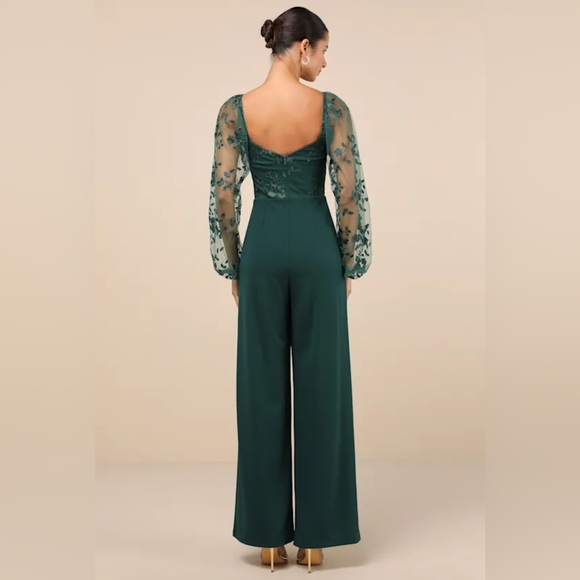 Dark green Lulus jumpsuit - Picture 2 of 8